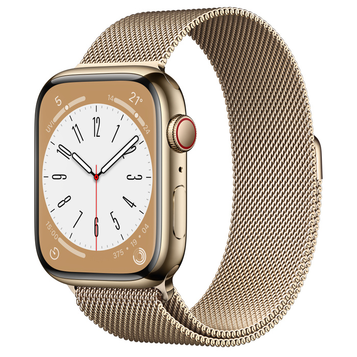 Gold aluminum deals milanese loop